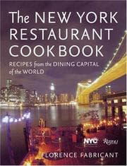 Tapa de The New York Restaurant Cookbook