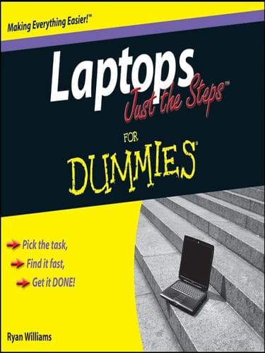 Tapa de Laptops Just the Steps For Dummies