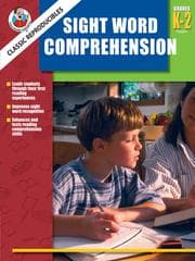 Tapa de Sight Word Comprehension, Grades K-2