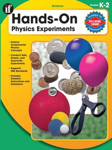 Tapa de Hands-On Physics Experiments, Grades K-2