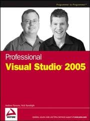 Tapa de Professional Visual Studio 2005