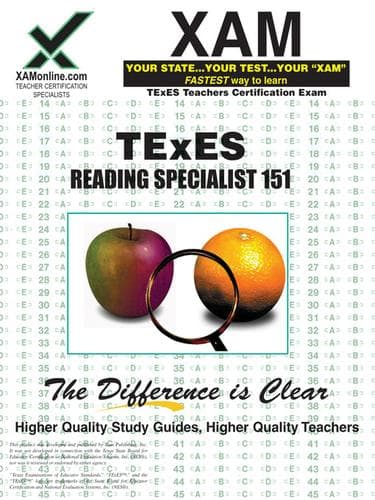 Tapa de TExES Reading Specialist 151