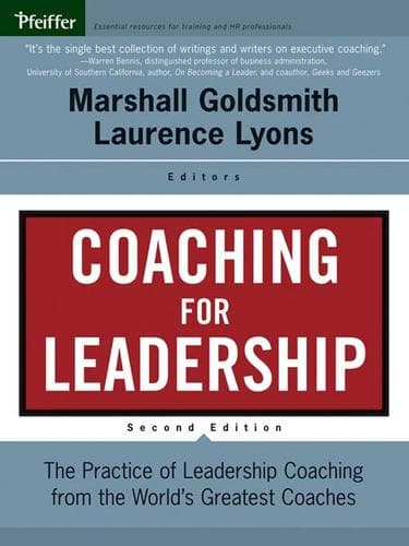 Tapa de Coaching for Leadership