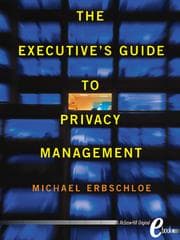 Tapa de The Executive’s Guide to Privacy Management