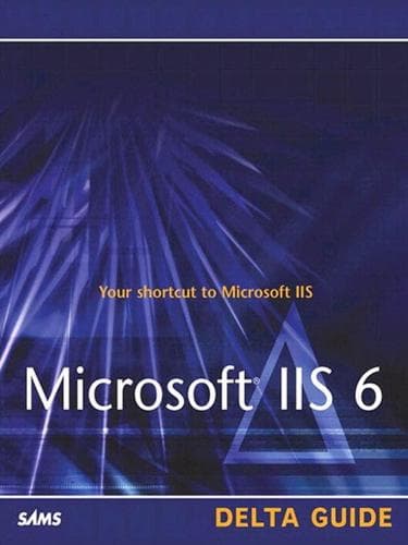 Tapa de Microsoft IIS 6 Delta Guide