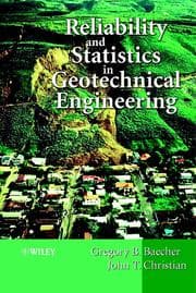 Tapa de Reliability and Statistics in Geotechnical Engineering