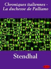 Tapa de Chroniques italiennes - La duchesse de Palliano