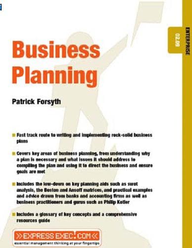 Tapa de Business Planning