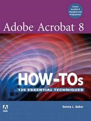 Tapa de Adobe® Acrobat® 8 How-Tos