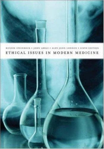 Tapa de Ethical issues in modern medicine