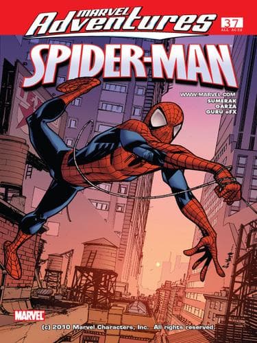 Tapa de Marvel Adventures Spider-Man