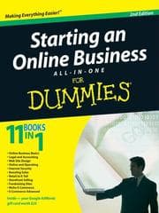 Tapa de Starting an Online Business All-in-One Desk Reference For Dummies®