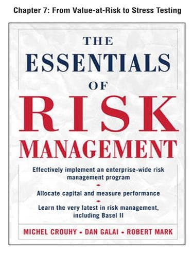 Tapa de From Value at Risk to Stress Testing