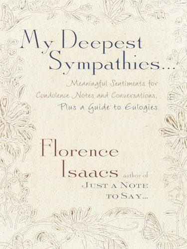 Tapa de My Deepest Sympathies...