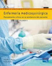Tapa de Enfermeria Medicoquirurgica Vol II