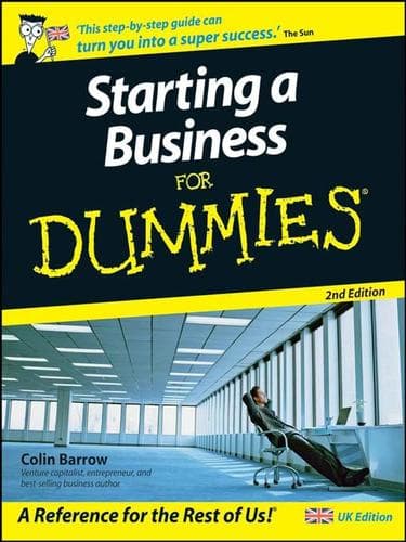 Tapa de Starting a Business For Dummies