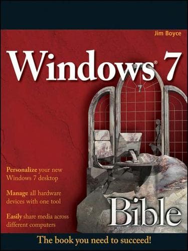Tapa de Windows 7 Bible