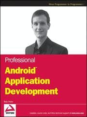 Tapa de Professional Android Application Development