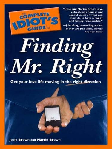 Tapa de The Complete Idiot's Guide to Finding Mr. Right