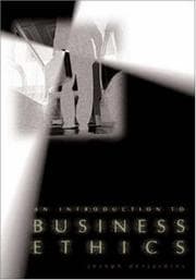 Tapa de An Introduction to Business Ethics with Free Business Ethics PowerWeb