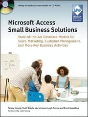 Tapa de Microsoft Access Small Business Solutions