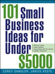 Tapa de 101 Small Business Ideas for Under $5000