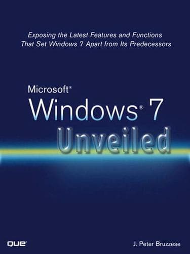 Tapa de Microsoft® Windows® 7 Unveiled