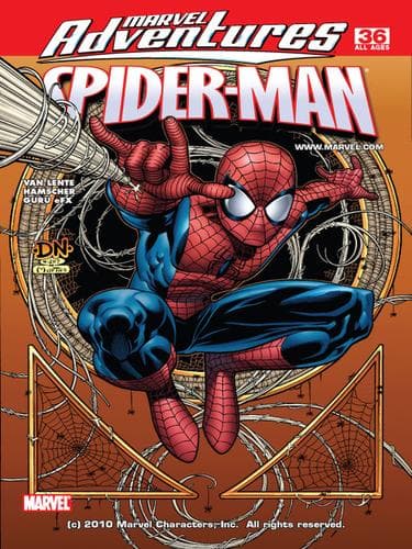 Tapa de Marvel Adventures Spider-Man
