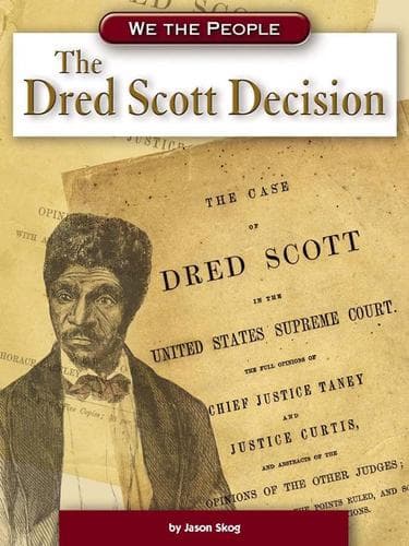 Tapa de Dred Scott Decision