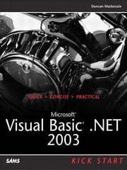 Tapa de Microsoft Visual Basic .NET 2003 Kick Start