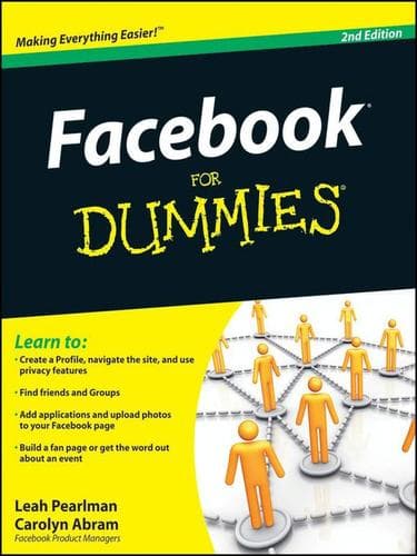 Tapa de Facebook For Dummies