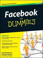 Tapa de Facebook For Dummies