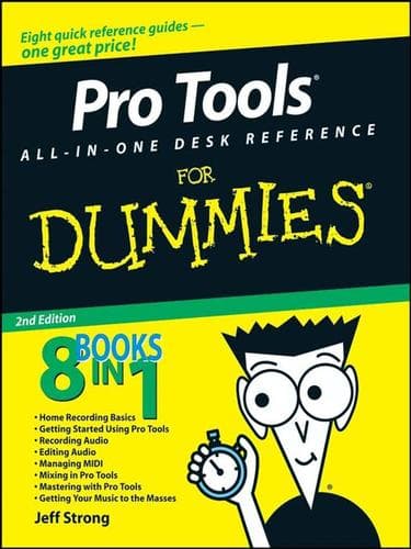 Tapa de Pro Tools All-in-One Desk Reference For Dummies®