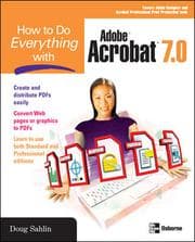 Tapa de How to Do Everything with Adobe® Acrobat® 7.0