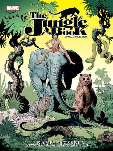 Tapa de Marvel Illustrated: Jungle Book