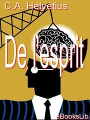 Tapa de De l'esprit