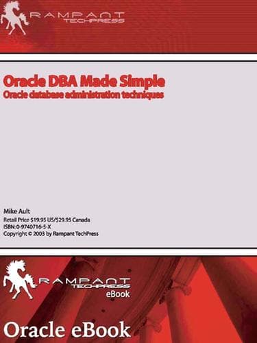 Tapa de Oracle DBA Made Simple