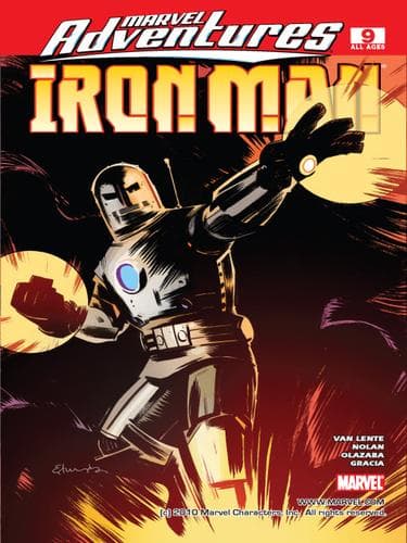Tapa de Marvel Adventures Iron Man