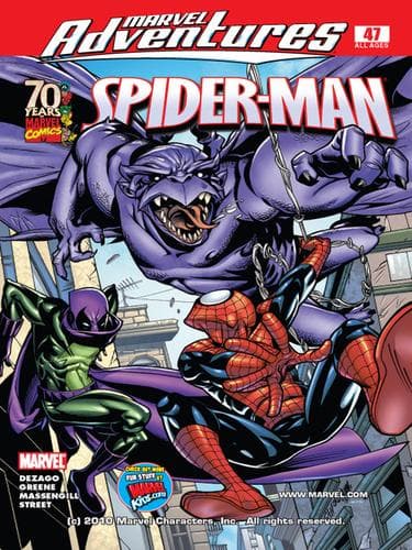 Tapa de Marvel Adventures Spider-Man