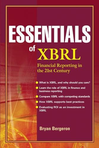 Tapa de Essentials of XBRL
