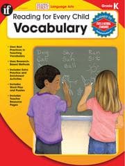Tapa de Vocabulary, Grade K