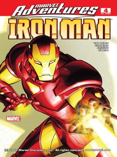 Tapa de Marvel Adventures Iron Man
