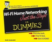 Tapa de Wi-Fi Home Networking Just the Steps For Dummies