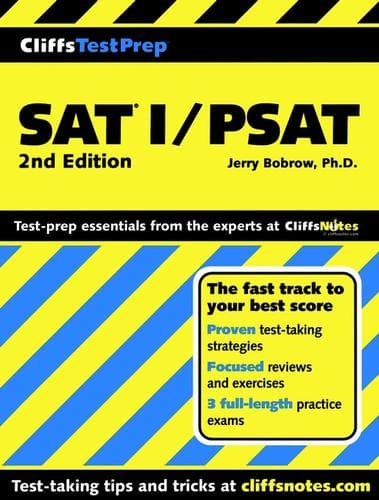 Tapa de CliffsTestPrepTM SAT® I/PSAT
