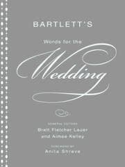 Tapa de Bartlett's Words for the Wedding