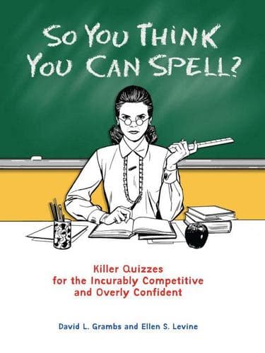 Tapa de So You Think You Can Spell?