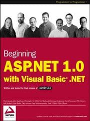 Tapa de Beginning ASP.NET 1.0 with Visual Basic.NET