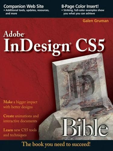 Tapa de InDesign® CS5 Bible