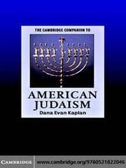 Tapa de The Cambridge Companion to American Judaism