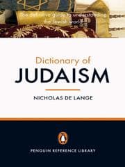 Tapa de The Penguin Dictionary of Judaism